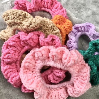 (Handmade 100%) Đồ cột tóc móc len dễ thương - MOME.VN
