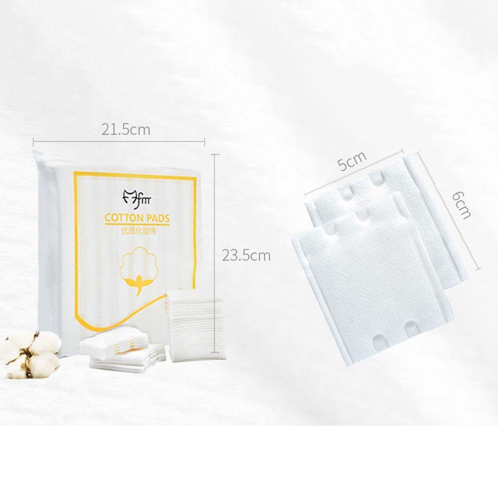 Bông Tẩy Trang Hai Mặt Dùng Một Lần Chất Liệu Cotton Cấp Nước Cho Nữ