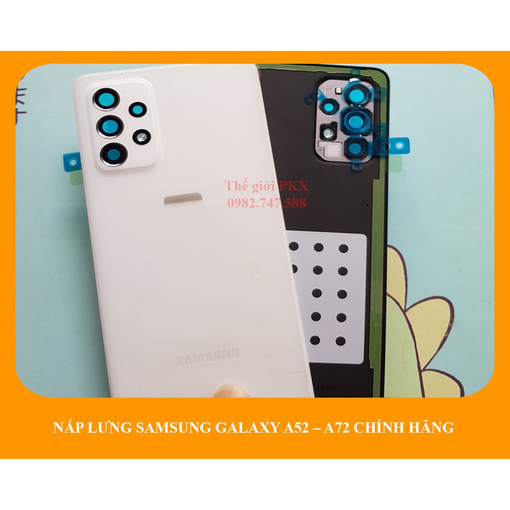Nắp lưng Galaxy A52 A72 chính hãng