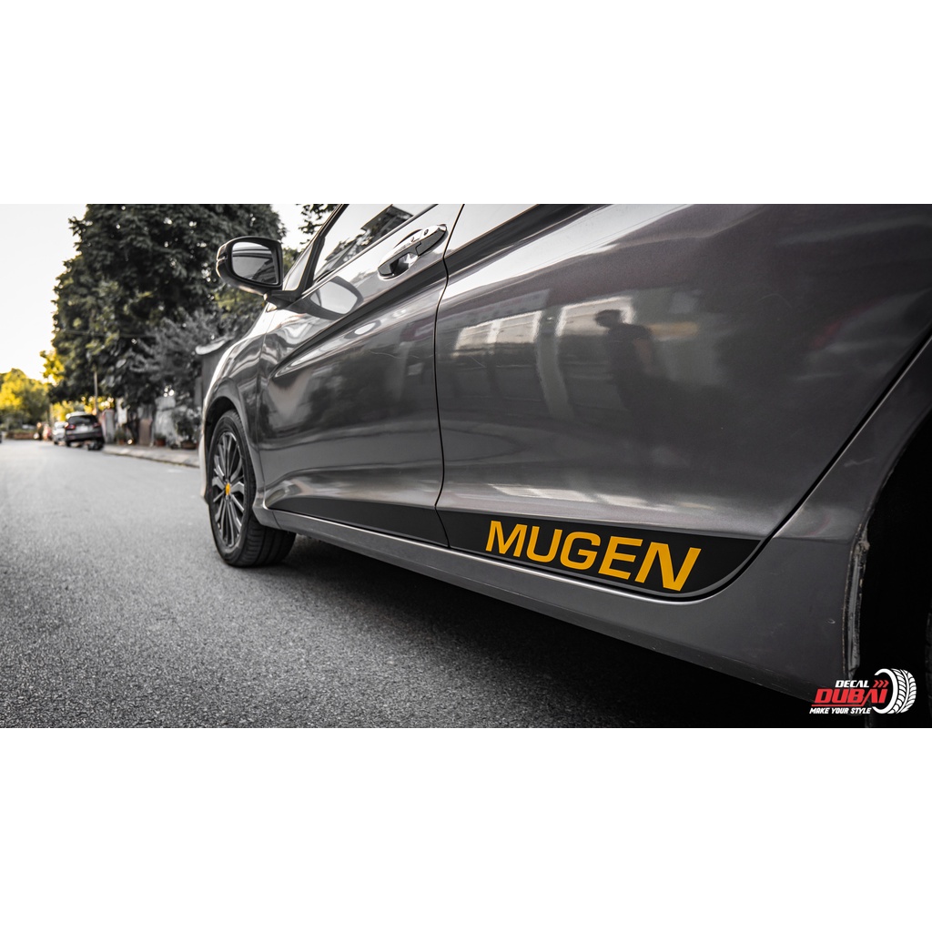 Tem trang trí tạo điểm nhấn xe Honda City