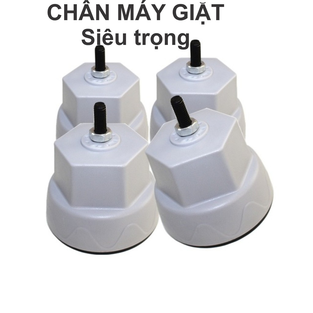 Chân máy giặt siêu trọng chống rung lắc, di chuyển.