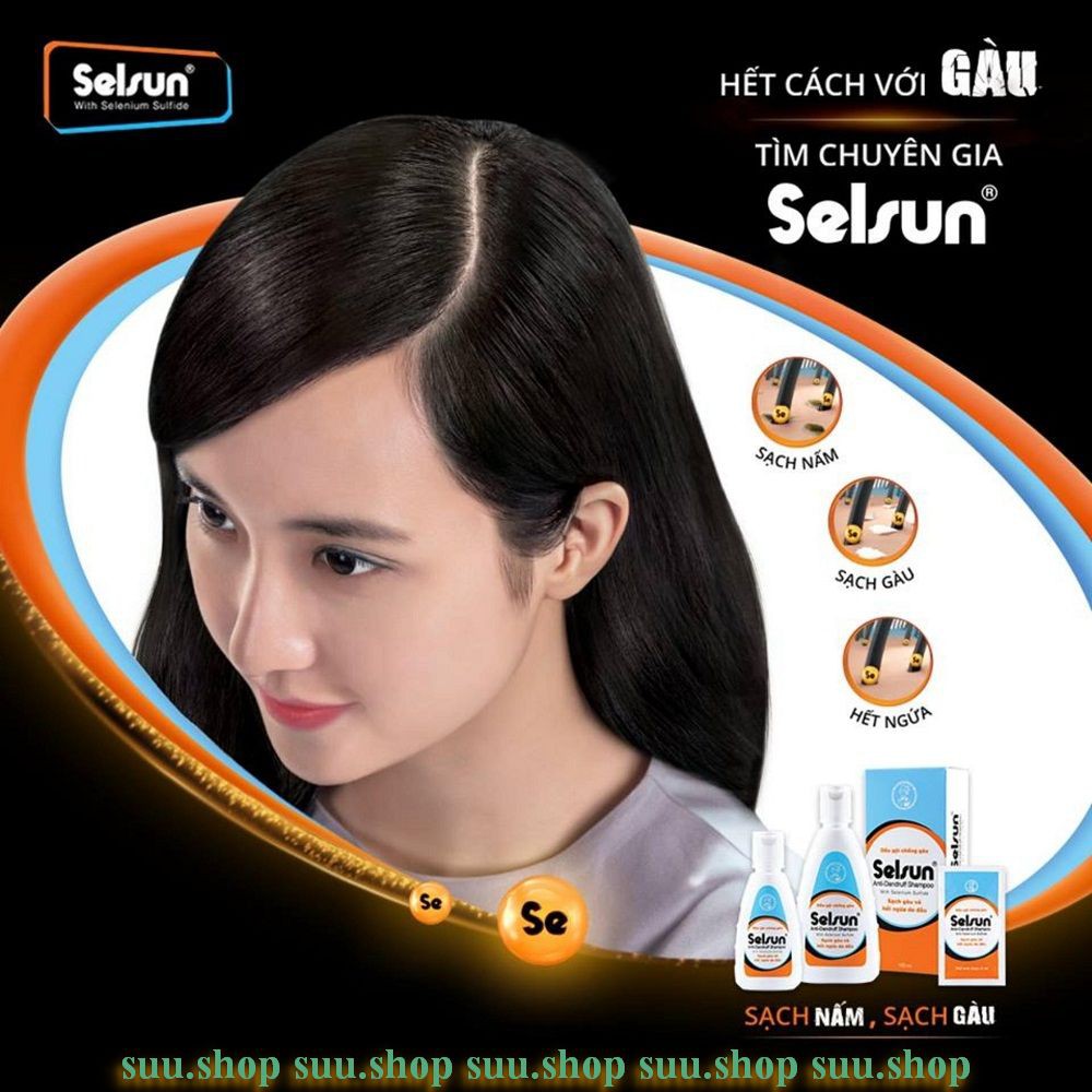 Dầu Gội Chống Gàu Selsun 100ml, sạch gầu hết ngứa da đầu, cam kết 100% chính hãng | BigBuy360 - bigbuy360.vn