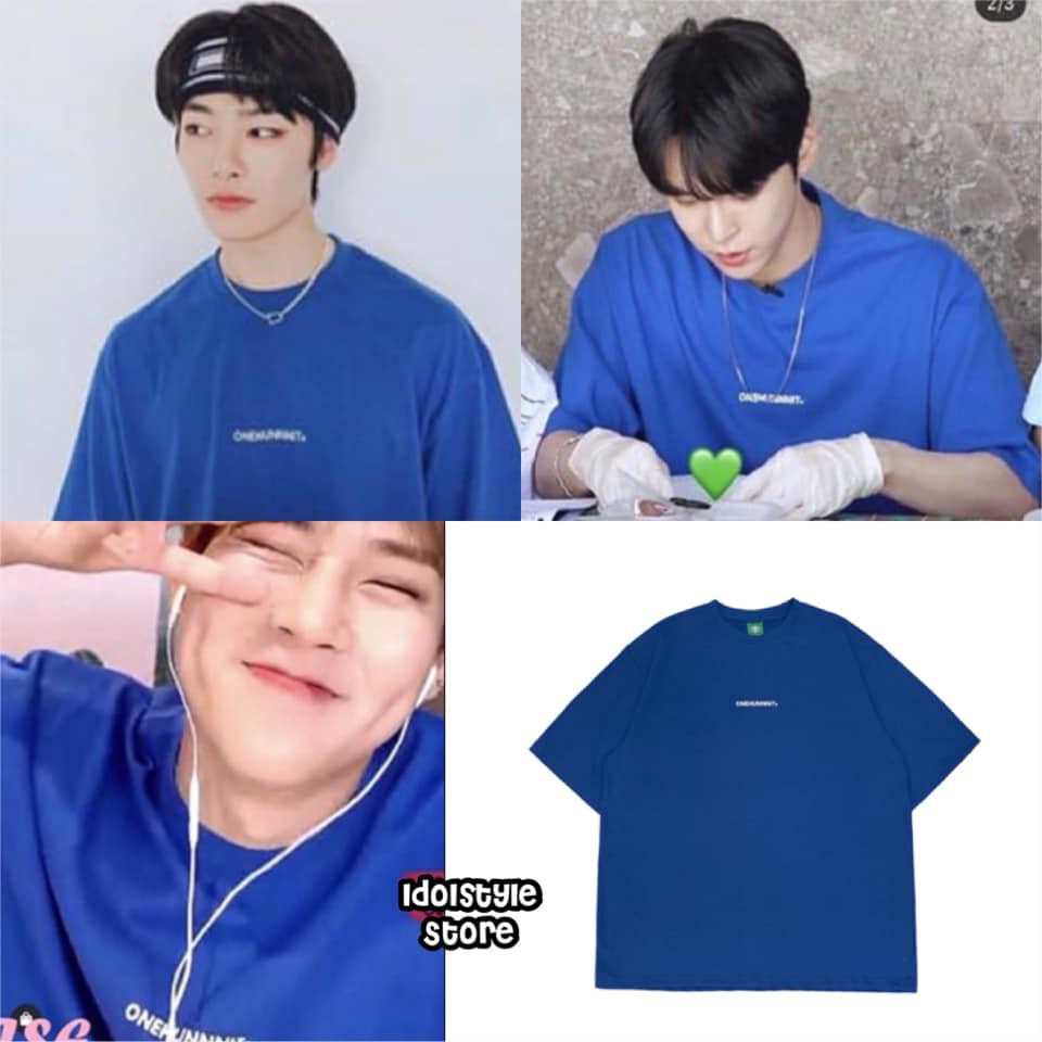 Tshirt ONE Straykids I.N ; Monsta X JooHeon ;NCT Doyoung