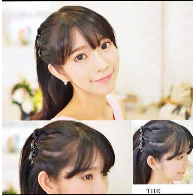 Kẹp tóc tạo kiểu thác nước cực kì dễ thương