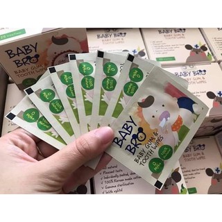 Gạc Rơ Lưỡi Baby Bro Hàn Quốc Vệ Sinh Miệng Cho Bé