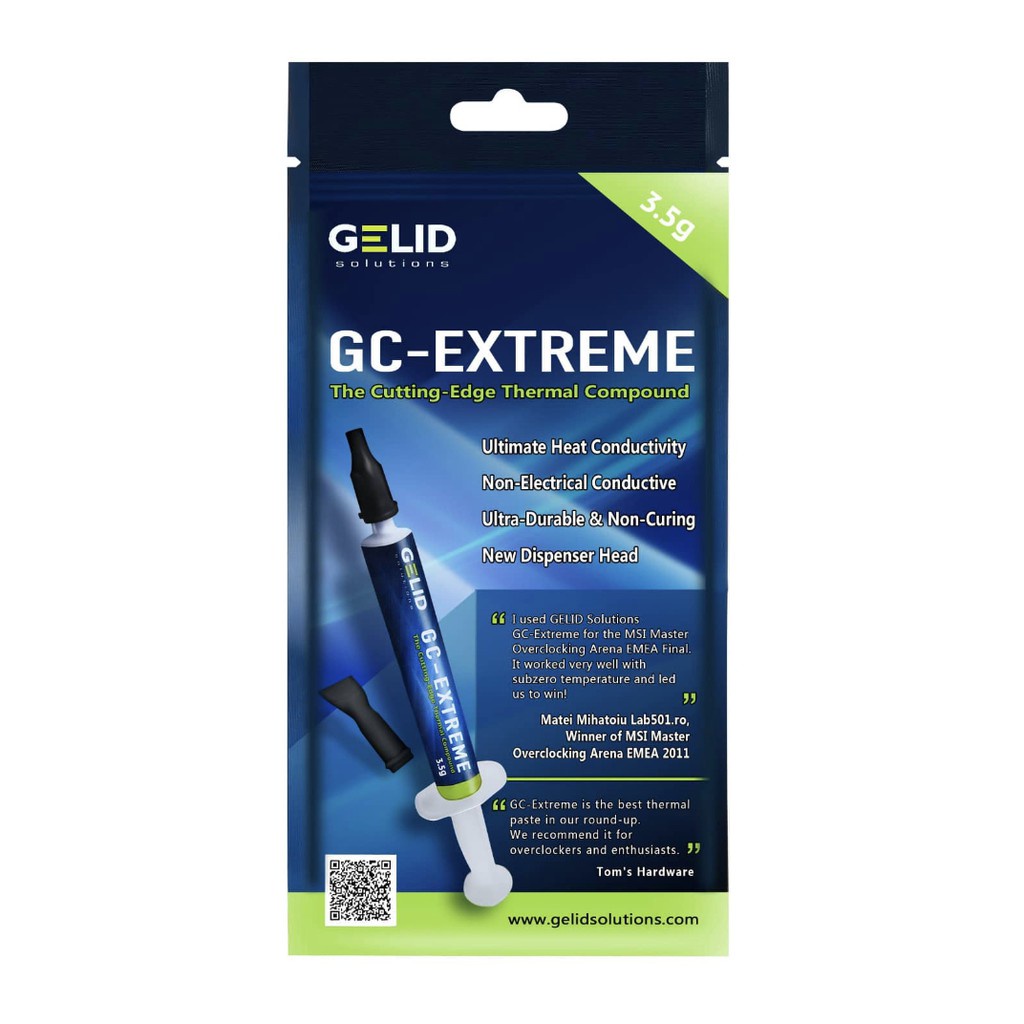 Keo Tản Nhiệt Gelid GC-EXTREME New Edition 3.5grams - Chính Hãng
