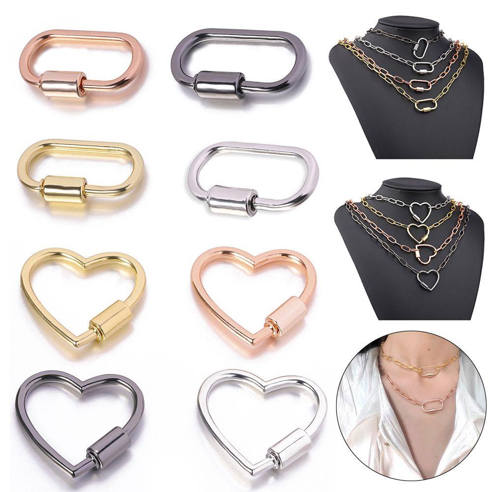 Set 4 Mặt Vòng cổ Handmade 2 Kiểu Có Móc Cài DIY