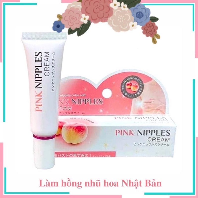 kem làm hồng nhũ hoa Pink Nipples cream 20g Nhật 100% chính hãng