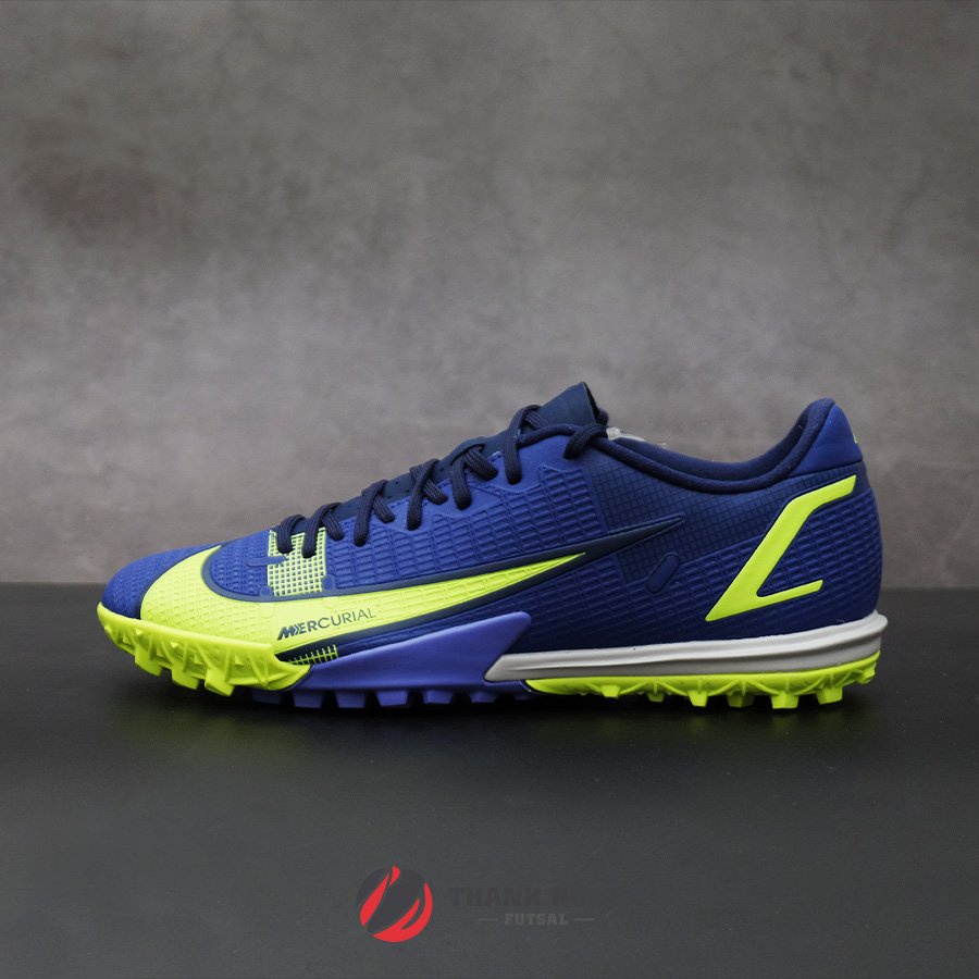 GIÀY ĐÁ BÓNG CHÍNH HÃNG NIKE MERCURIAL VAPOR 14 ACADEMY TF - CV0978-474 - XANH DƯƠNG ĐẬM