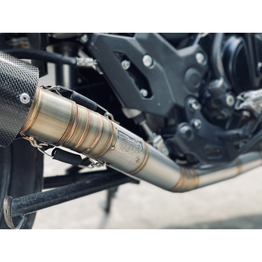 Cổ pô WRX K150 size 32-51 cho Satria Raider Fi