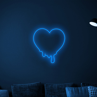 Đèn LED neon hình Tim chảy [INEON]