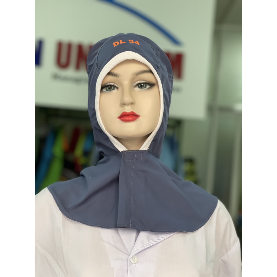 NÓN TRÙM MÀU XÁM THỦY SẢN CHUYÊN DỤNG _ HÌNH CHỤP THẬT