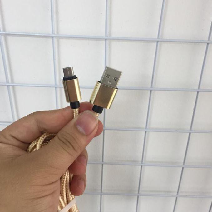 Dây Sạc 3 mét Bọc Dù sạc nhanh, chất lượng siêu bền bỉ- Bảo hành 12 tháng