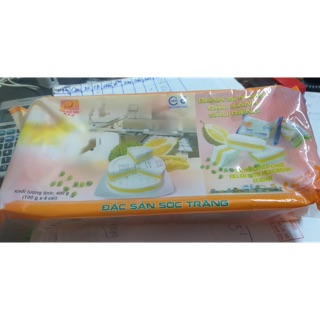 Bánh in nhân đậu xanh sầu riêng TÂN HUÊ VIÊN (100g x 4 cái)
