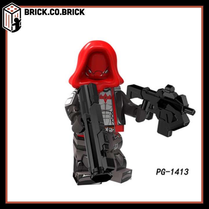 Lego Siêu Anh Hùng DC Đồ Chơi Lắp Ráp Minifigure và Non Lego Super Hero Deadpool Catwoman Redhood Yellow Latern