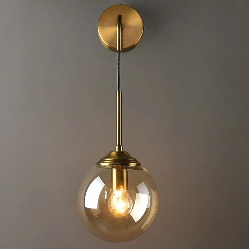 Đèn gắn tường Đèn Gắn Tường Mặt Kính Thiết Kế Hiện Đại Sáng Tạo Trang Trí Nhà Cửa Đèn ngủ treo tường