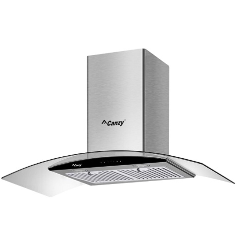 Máy hút mùi kính cong Canzy Cz 3470 bảo hành tại nhà trên toàn quốc