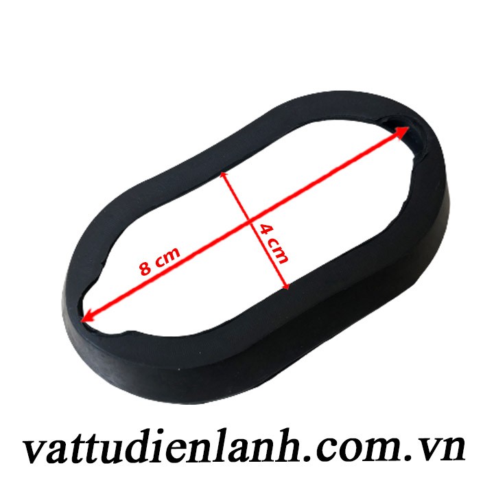 Gioăng sợi đốt Ron bình nóng lạnh - bầu dục 90x65 mm - zoang bình nước nóng BNL