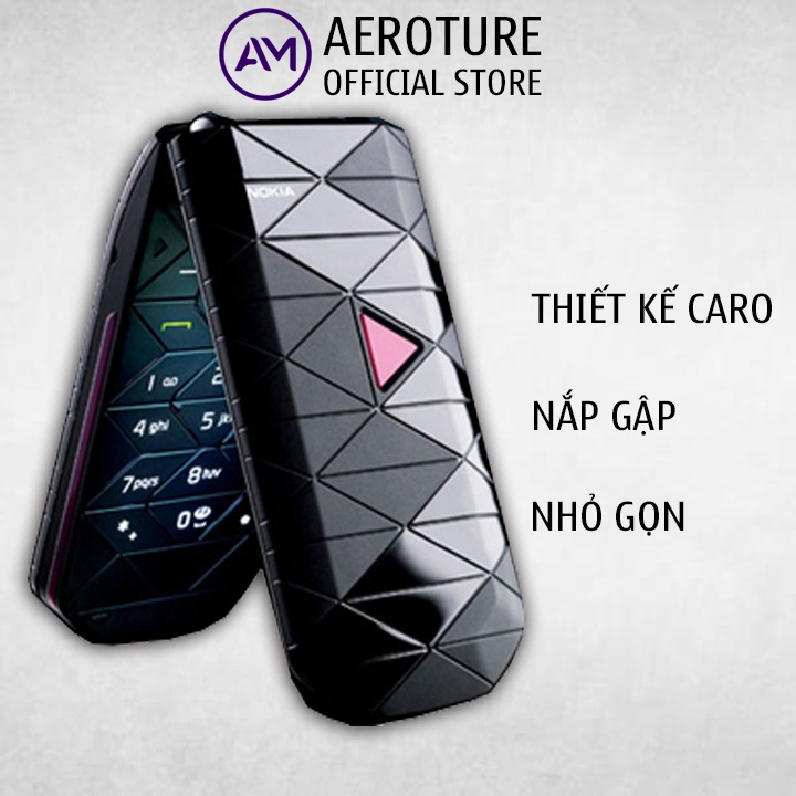 Điện thoại Nokia 7070 dáng gập, kích thước nhỏ gọn