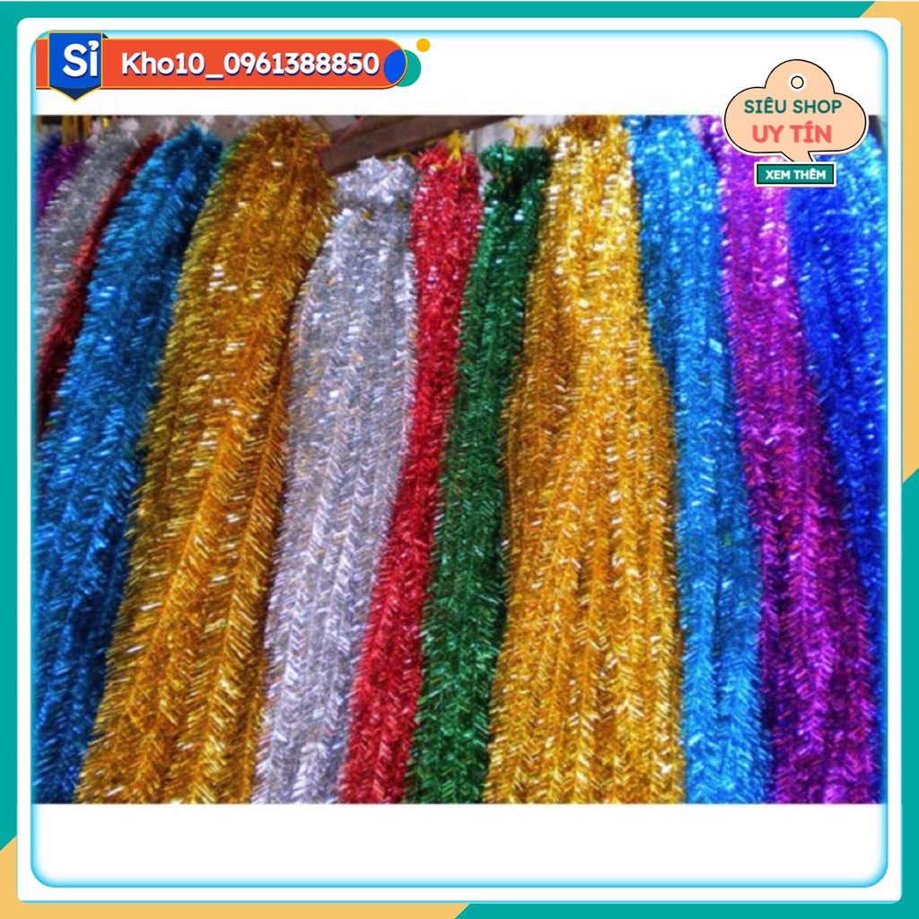 Combo 100 dây kim tuyến trang trí các dịp lễ tết