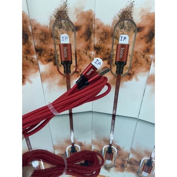 Dây sạc hoco dài 2m hỗ trợ sạc 2.1A, cho các dòng máy táo
