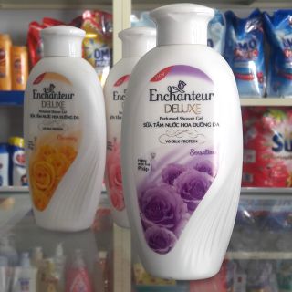 Sữa tắm nước hoa dưỡng da Enchanteur Deluxe Sensation 180g
