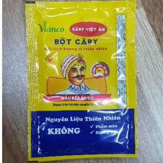 Bột cary việt ấn gói 10g.