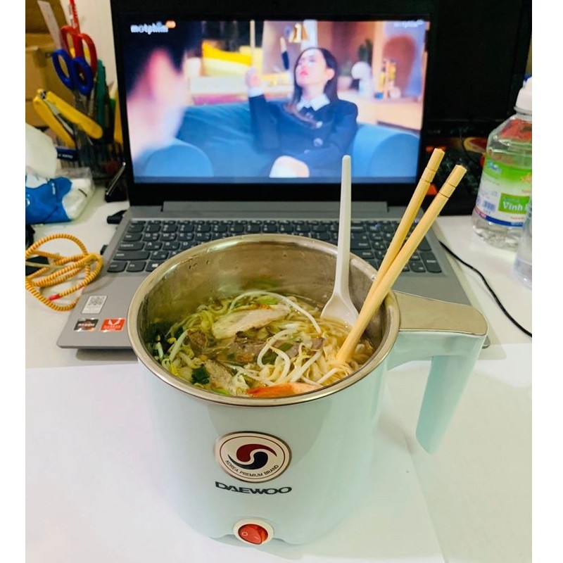 Ca đun nấu đa năng DAEWOO 0.7 lít DEN-M550