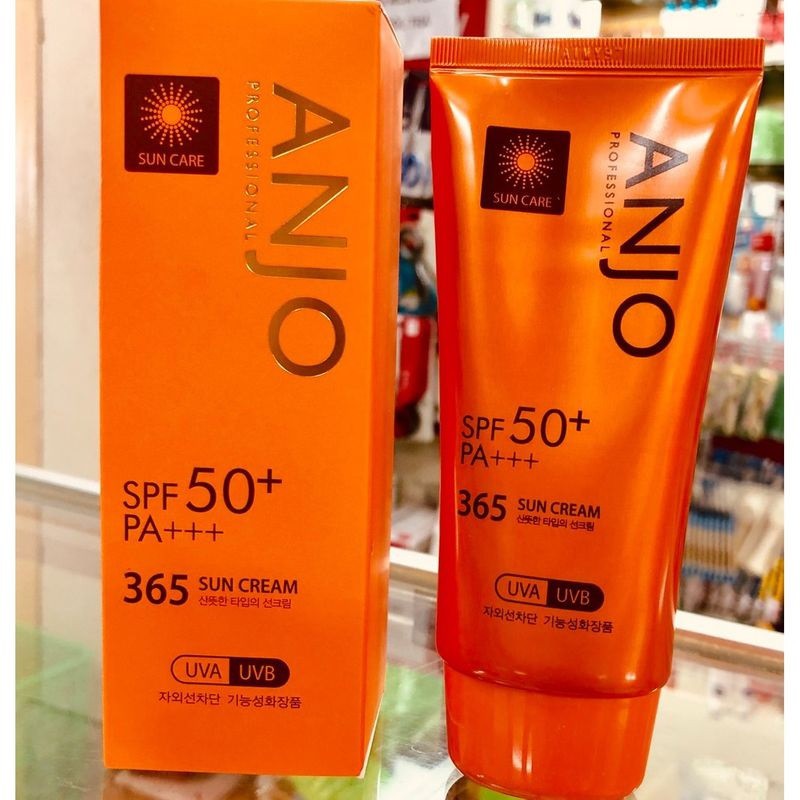 Kem chống nắng Anjo Professional SPF 50+ PA+++ 365 Sun Cream 100ml