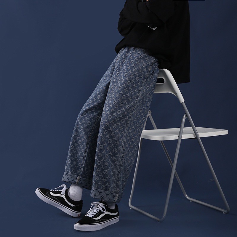 Vintage Jeans ống rộng