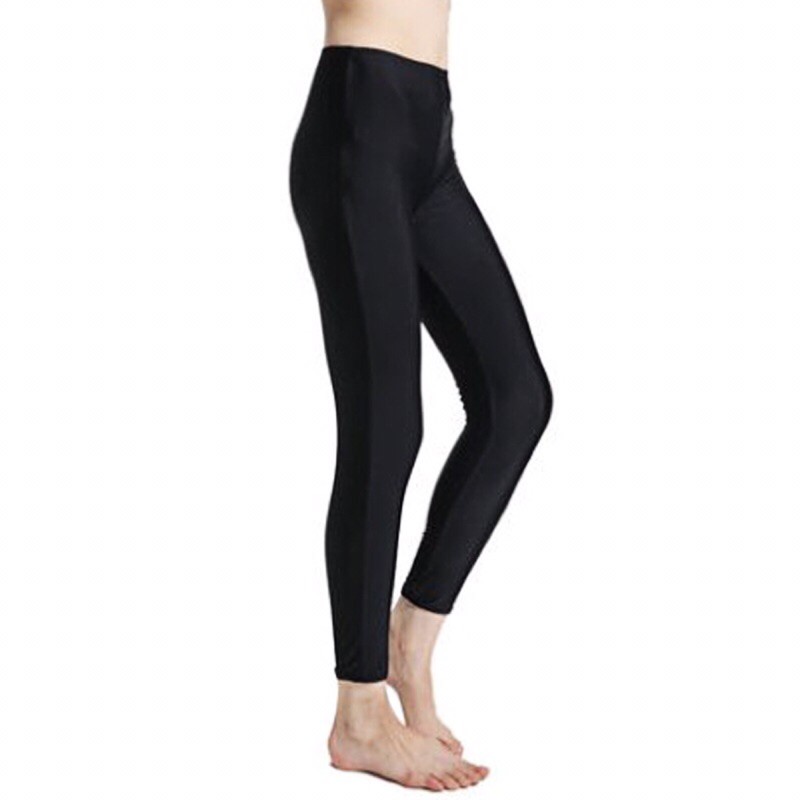 Quần Bơi Dài Nam Nữ Unisex Đen Và Xanh Đen Thun Co Giãn 4 Chiều Size XL (53-60kg) - Hàng Nhập Quảng Châu - Lucky Girl | BigBuy360 - bigbuy360.vn