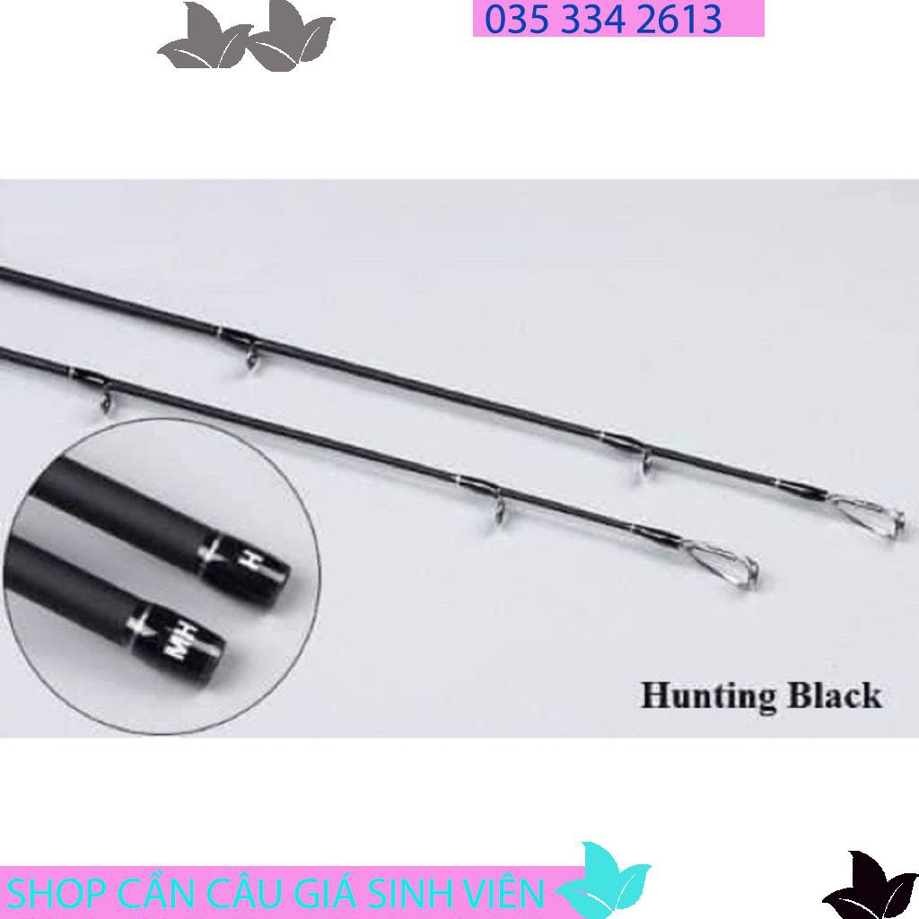 cần hunting BLack 3 khúc dài 2m7 máy đứng y hình cần cực khoẻ giá rẻ