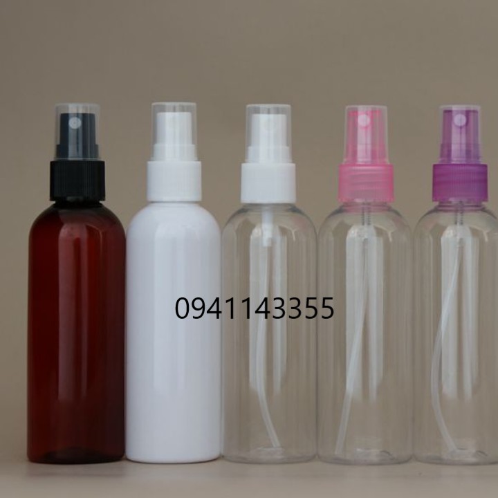 Chai nhựa xịt phun sương 30ml 50ml 100ml chứa cồn rửa tay, chiết mỹ phẩm, nước khoáng tinh dầu 30ml 50ml 100ml