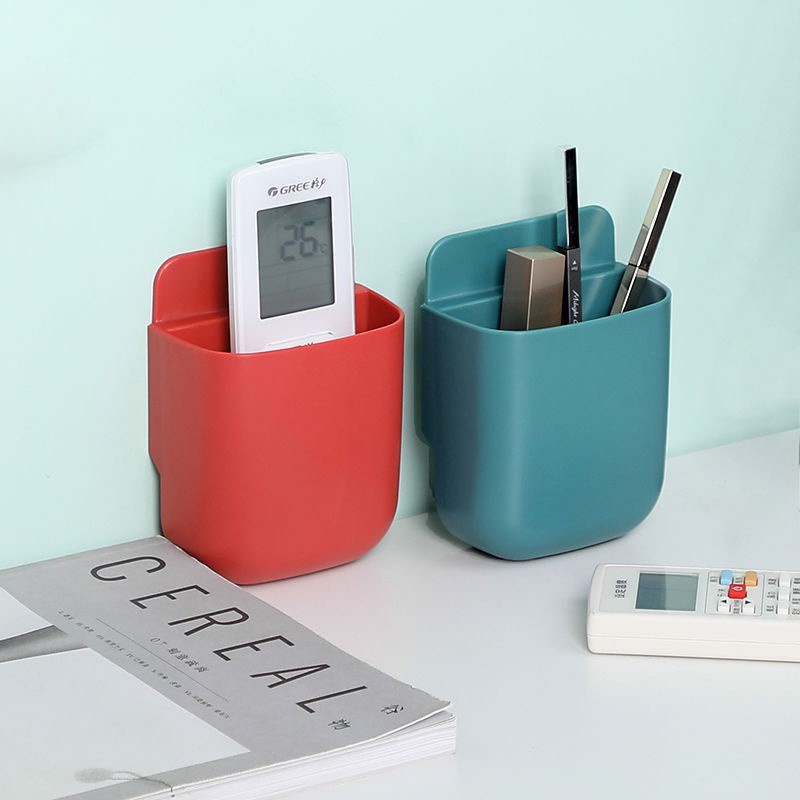 Giá Đựng Remote Dán Tường, Hộp Đựng Điều Khiển Tivi, Điều Hòa Đa Năng