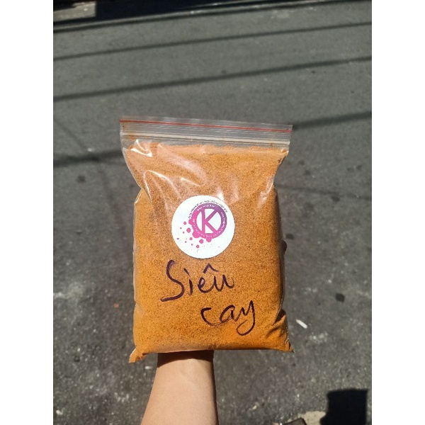 muối nhuyễn siêu max cay 76k/0,5kg