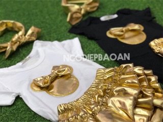 Set body mickey cho bé gái ( k giày )