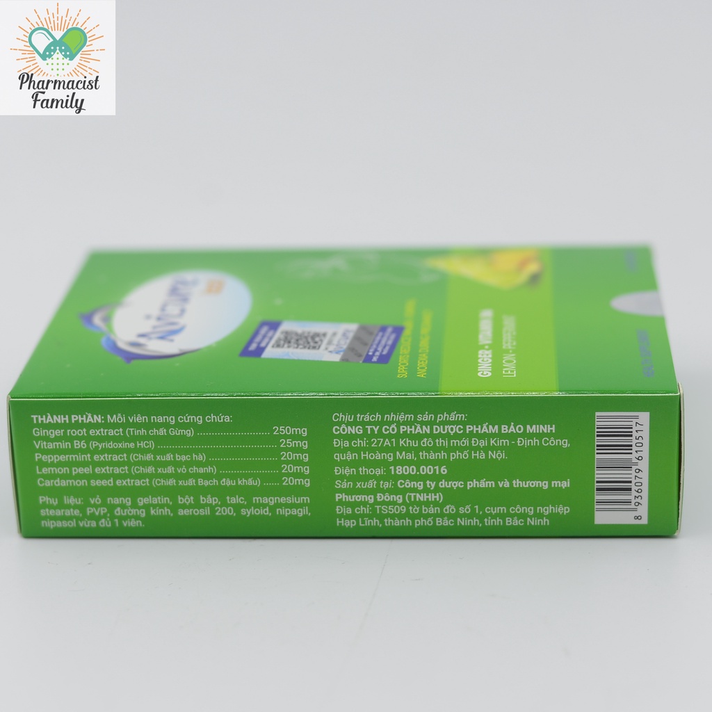 [Tích điểm nhận quà] AVISURE IZZI – Hỗ trợ giảm tình trạng ốm nghén ở phụ nữ mang thai, giảm buồn nôn, nôn, chán ăn