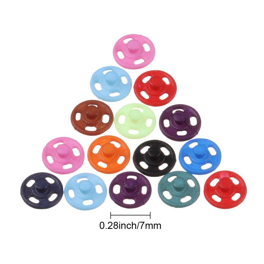 BEBETTERM Set 15 Nút Bấm Mini 7mm Chất Lượng Cao Cho Búp Bê