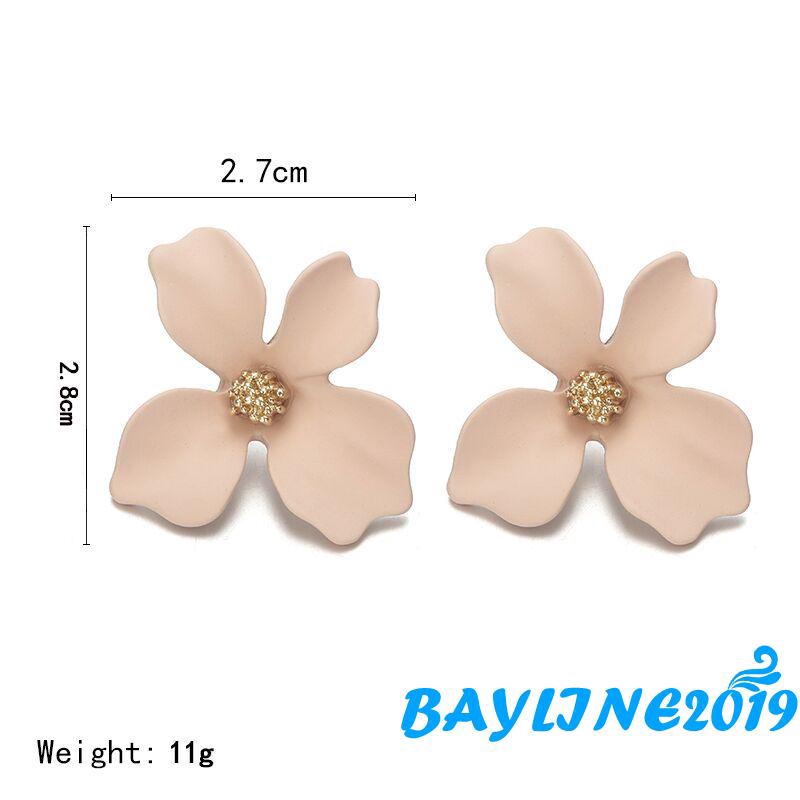 Khuyên tai hình bông hoa phong cách bohemian thanh lịch dành cho nữ