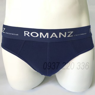 Bộ 4 quần lót nam LƯNG LỚN cotton 4 chiều cao cấp cực đẹp mặc rất êm và mát ROMAN 4X502