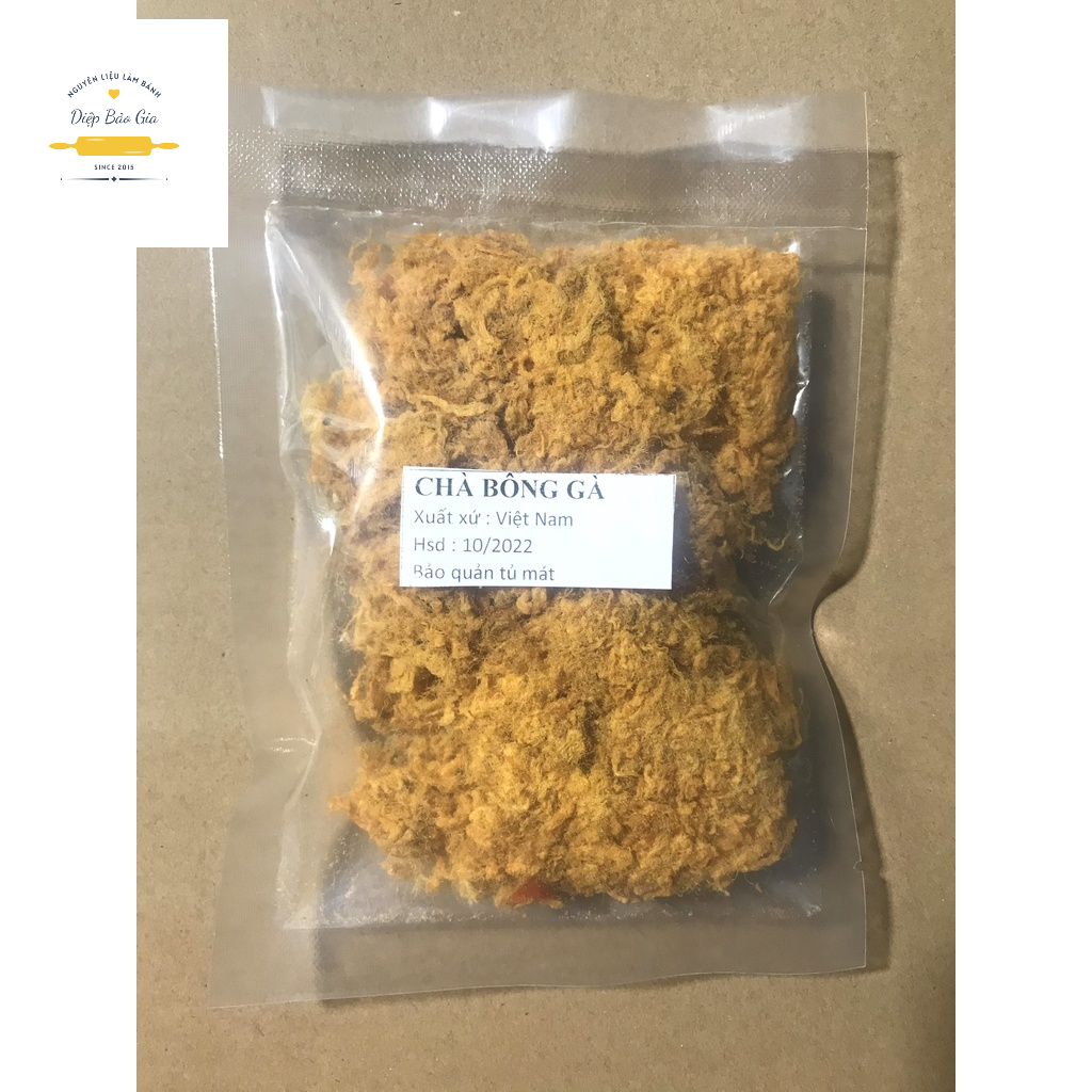 Chà bông gà 50g - túi ăn thử
