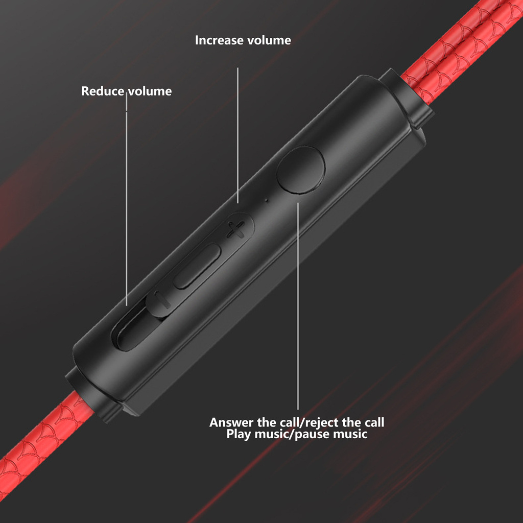 Tai Nghe Có Dây Ms G8 Hình Chữ L Giắc Cắm 3.5mm Kèm Mic | BigBuy360 - bigbuy360.vn