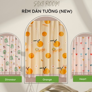 Rèm Cửa Sổ Dán Tường Hoạ Tiết Mát Mẻ