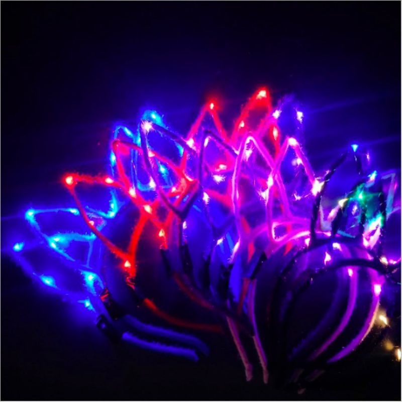 CÀI TÓC CÓ LED CHO BÉ,,