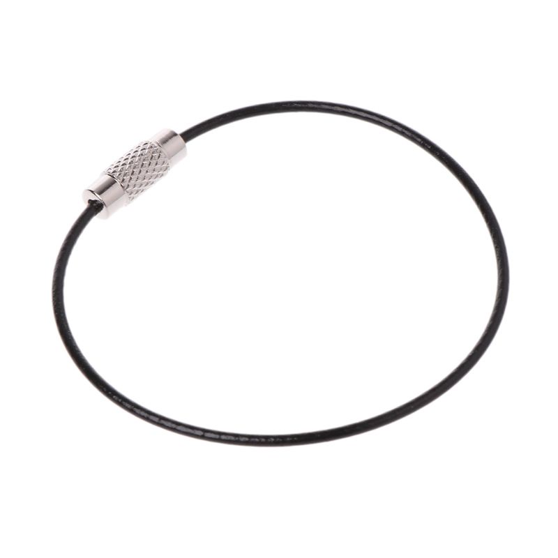 Dây móc khóa bằng thép không gỉ EDC nhiều màu lựa chọn