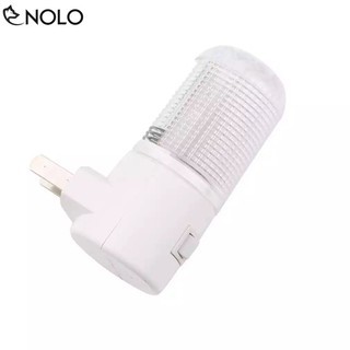 Đèn ngủ hình trụ trắng có công tắc