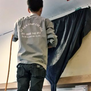 Bạt vệ sinh điều hòa- đuôi 1m7