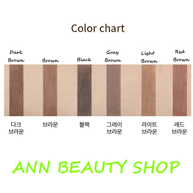 Chì Kẻ Mày Missha Smudge Proof Wood Brow | BigBuy360 - bigbuy360.vn