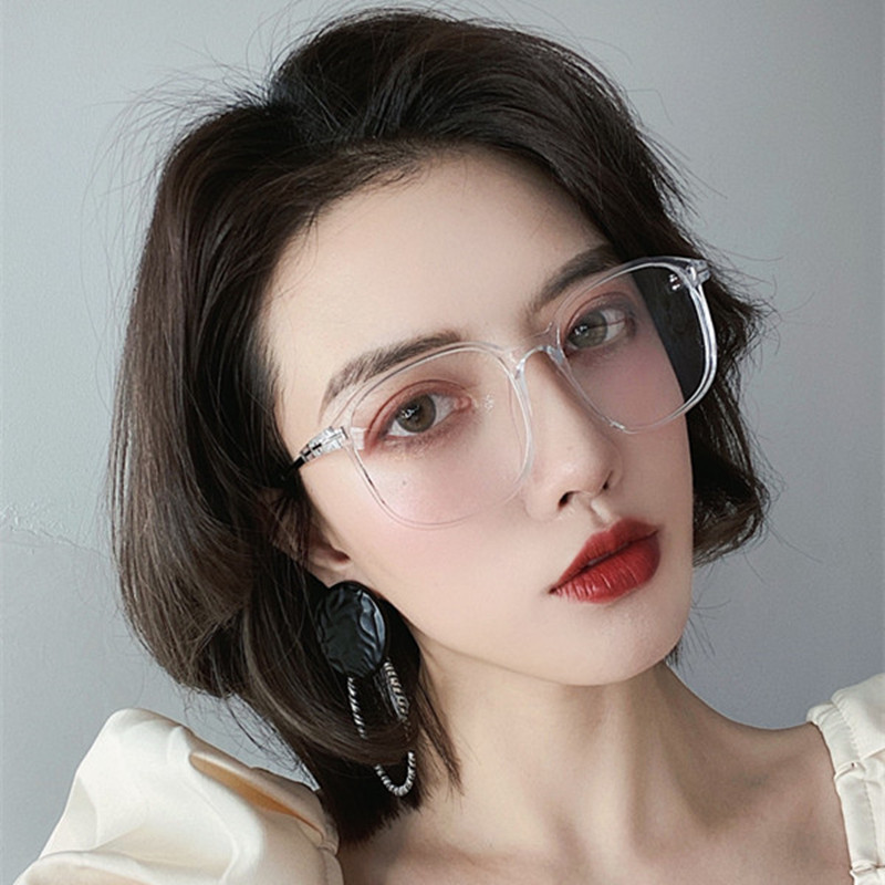 Mắt Kính Chống Bức Xạ Phong Cách Ulzzang Hàn Quốc Cổ Điển Cho Nữ