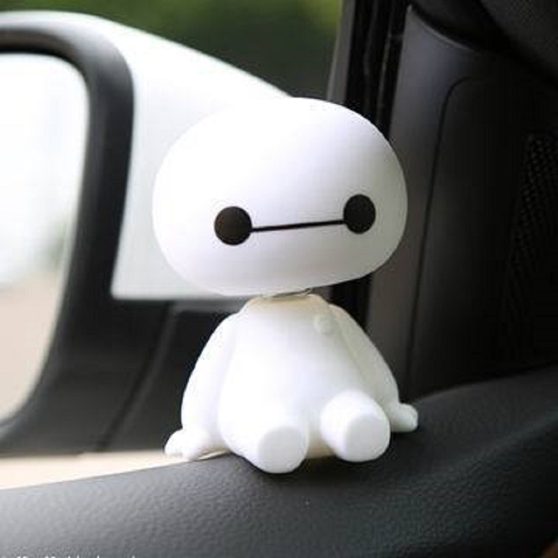 Đồ Chơi Búp Bê Baymax Mini Dễ Thương Trang Trí Bảng Điều Khiển Xe Hơi
